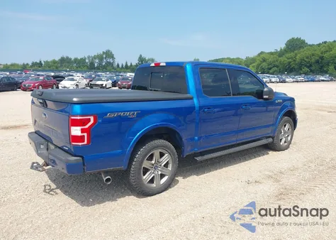 2018 Ford F-150 Xlt from USA, damaged, VIN 1FTEW1EP1JFA28422